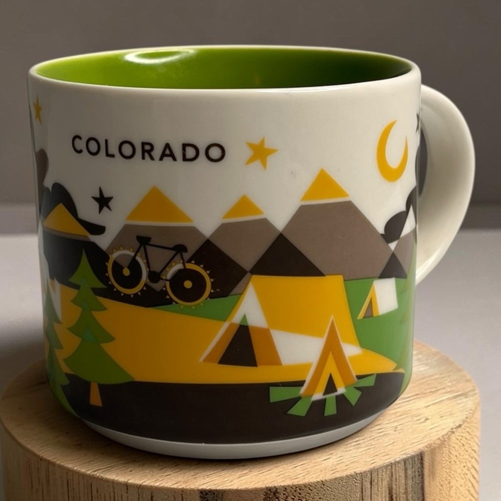 Starbucks Colorado CO State You are Here Series Coffee Tea Mug Cup  14oz